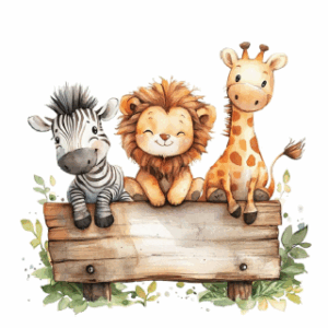 Themed Cot Duvet - Wild Animal